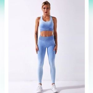 Be Aybl Blue Ombré Leggings